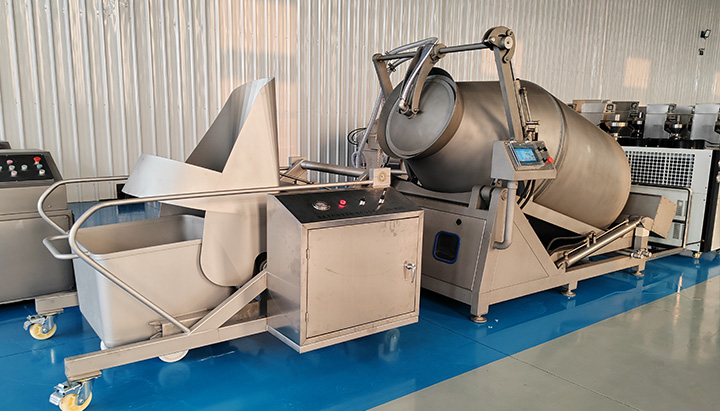 顛覆傳統！液壓升降真空製冷滾揉（róu）機，解鎖肉類醃製新方式